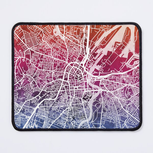 Item preview, Belfast Northern Ireland City Map designed and sold by ArtPrints.