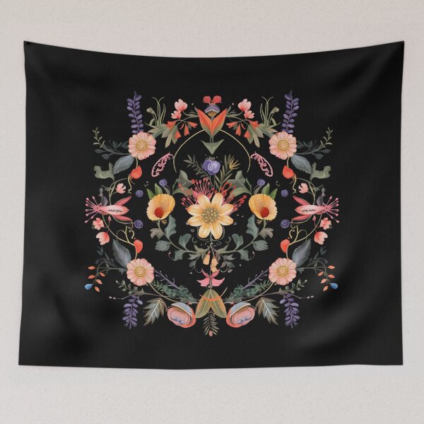 Item preview, Folk Art Plants and Flowers designed and sold by Enyr.