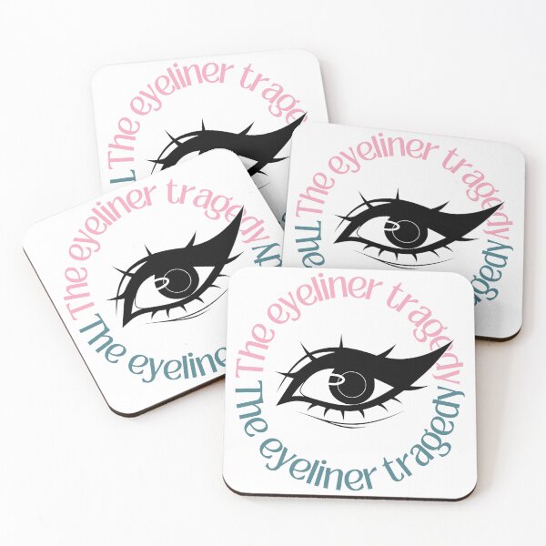 Item preview, The Eyeliner Tragedy | Eyeliner Memes Bold Wing  designed and sold by ObsidianDaz.