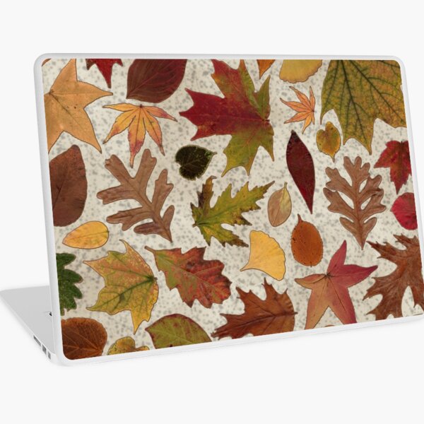 AutumnLeafSpeckle Laptop Skin
