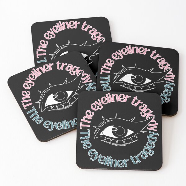 Item preview, The Eyeliner Tragedy | Eyeliner Memes Bold Wing  designed and sold by ObsidianDaz.