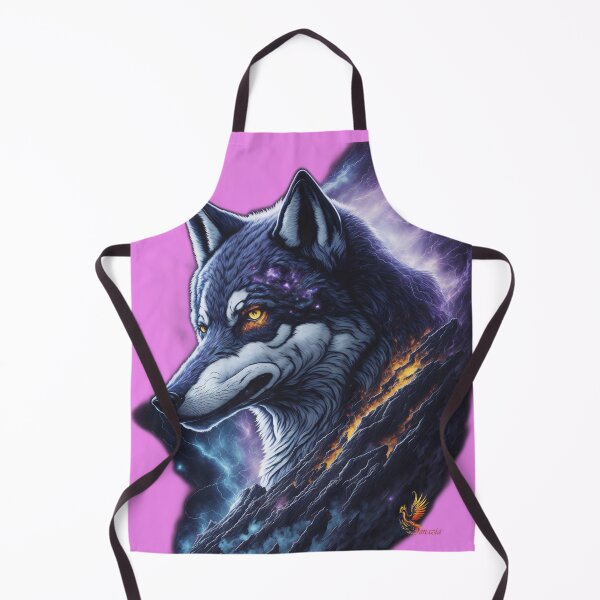 Item preview, Great Lightning Wolf (Pink) designed and sold by AmaziaCo.