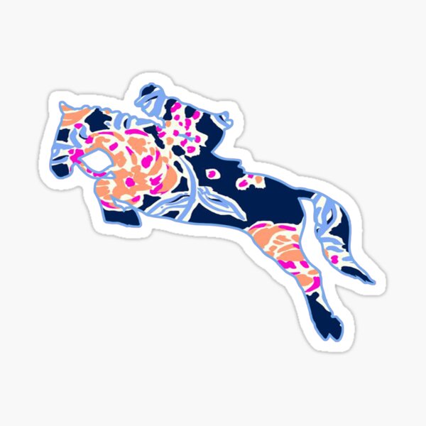 Artikel-Vorschau von Pferdespringen - Lilly Pulitzer Pom Pom, designt und verkauft von Savannah Hegeman.