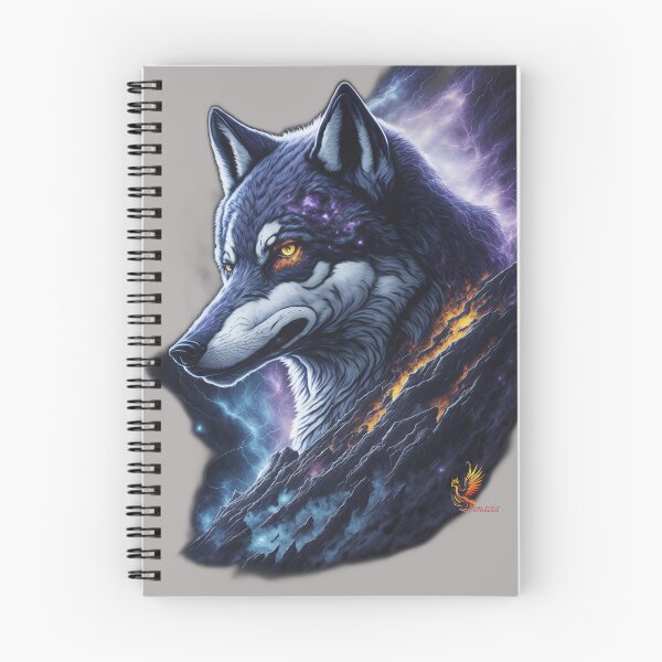 Item preview, Great Lightning Wolf (Grey) designed and sold by AmaziaCo.