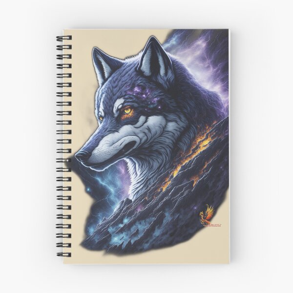 Item preview, Great Lightning Wolf (Beige) designed and sold by AmaziaCo.