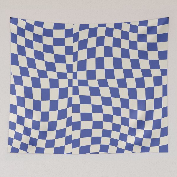 Item preview, Blue Grid Chess designed and sold by O Estúdio Gráfico - Mylla Ghdv.