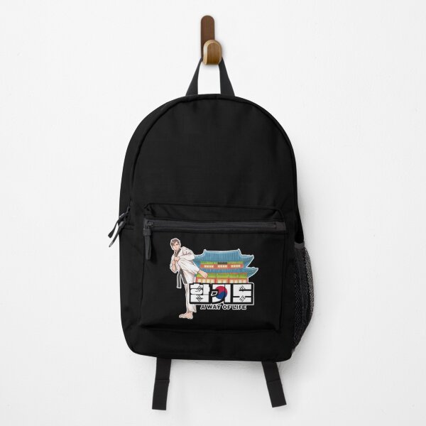Item preview, Hapkido A Way of Life | Korean Temple with Boy High Kicking designed and sold by Kimochi-Shop.