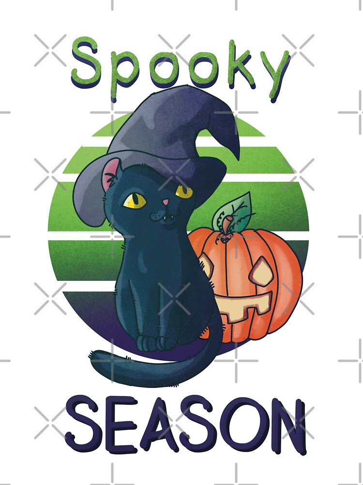 Thumbnail 2 of 2, Kids T-Shirt, Spooky season designed and sold by FelineEmporium.