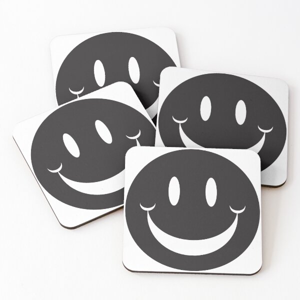 Item preview, Black smile designed and sold by stickerbundle.
