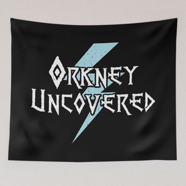 Item preview, Orkney Uncovered - lightning bolt design - travel tourism history designed and sold by OrkneyUncovered.