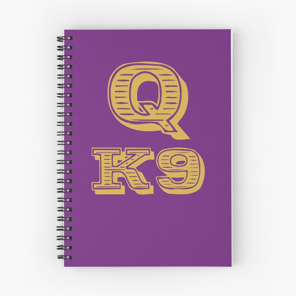 Item preview, Big Omega Que Dawg Royal Purple and Old Gold K9 designed and sold by 7-Hills.