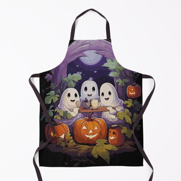 Item preview, Vegan Ghosts on a Fun Picnic designed and sold by TheFrenchVegan.