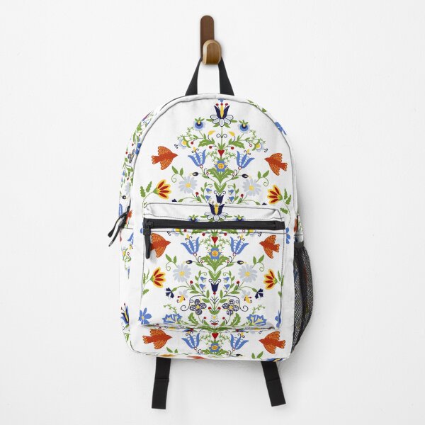 Item preview, Kalocsai folk art colorful flowers designed and sold by Kormix.