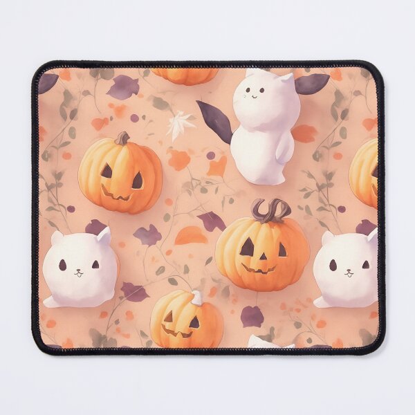 Item preview, Halloween Pumpkin and White Monster : Cute Cartoon Pattern Set designed and sold by thaifairs.