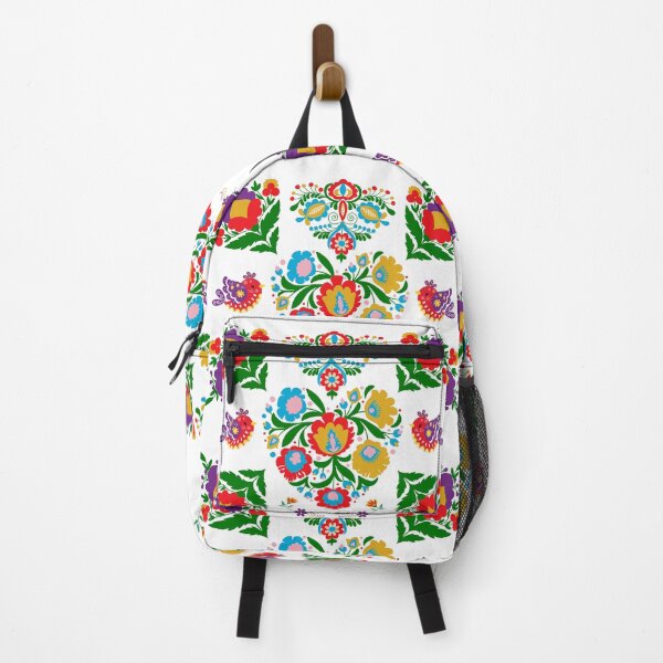 Item preview, Kalocsai folk art colorful flowers pattern designed and sold by Kormix.