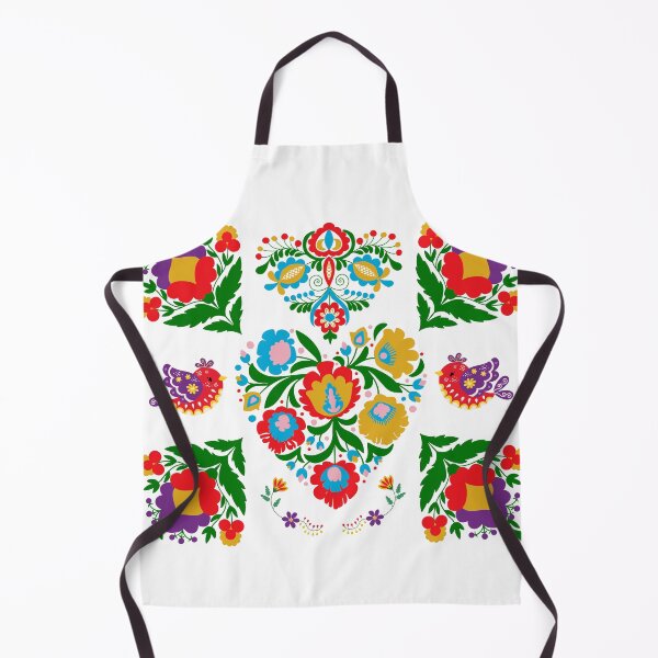 Item preview, Kalocsai folk art colorful flowers pattern designed and sold by Kormix.