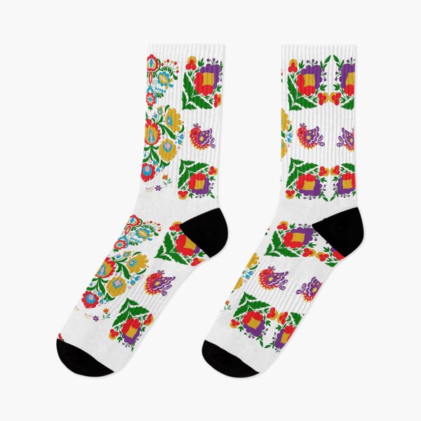 Item preview, Kalocsai folk art colorful flowers pattern designed and sold by Kormix.
