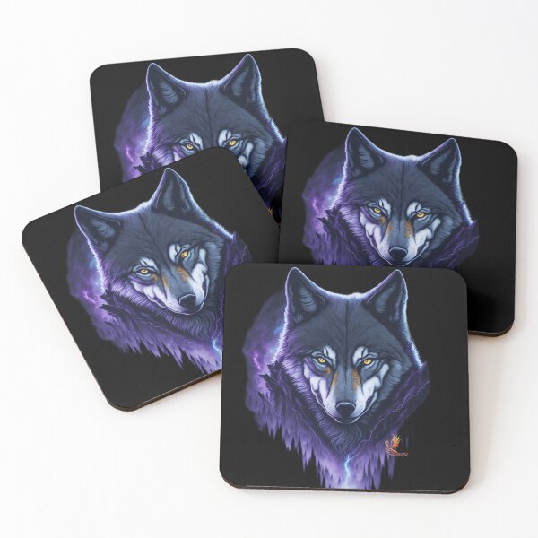 Item preview, Sinister Wolf (Black) designed and sold by AmaziaCo.