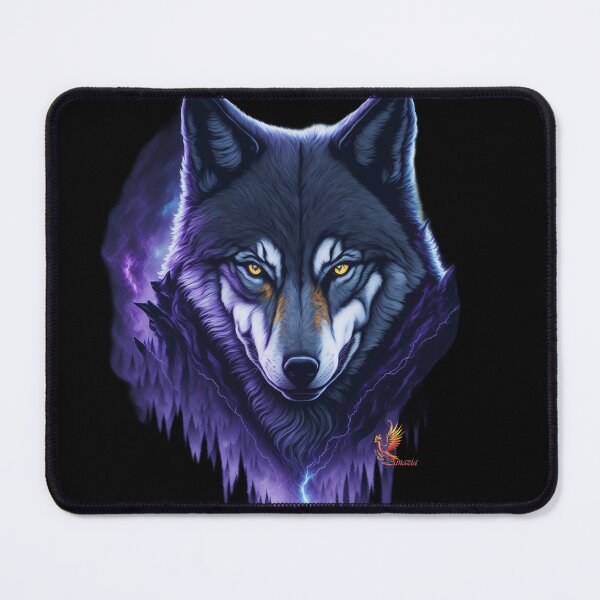 Item preview, Sinister Wolf (Black) designed and sold by AmaziaCo.