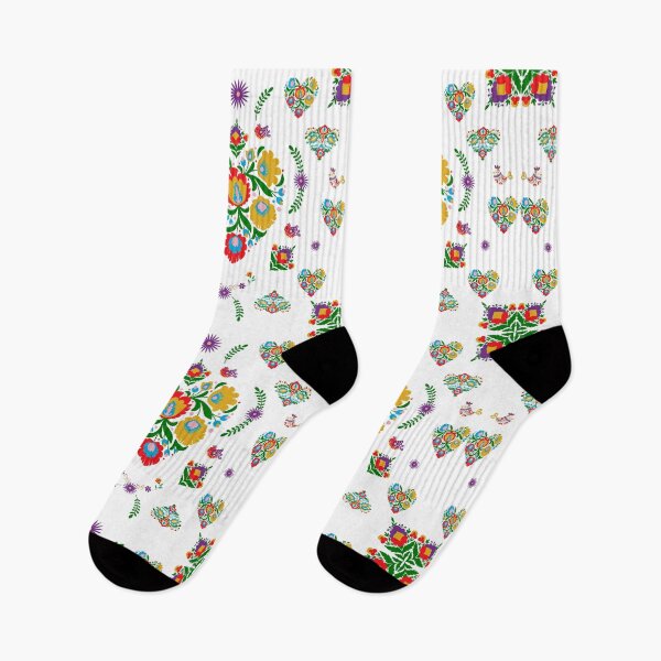 Item preview, Kalocsai folk art colorful full flowers pattern designed and sold by Kormix.