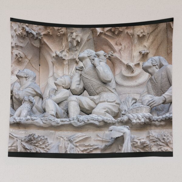 Item preview, sagrada familia statue designed and sold by Nebulae-Art.