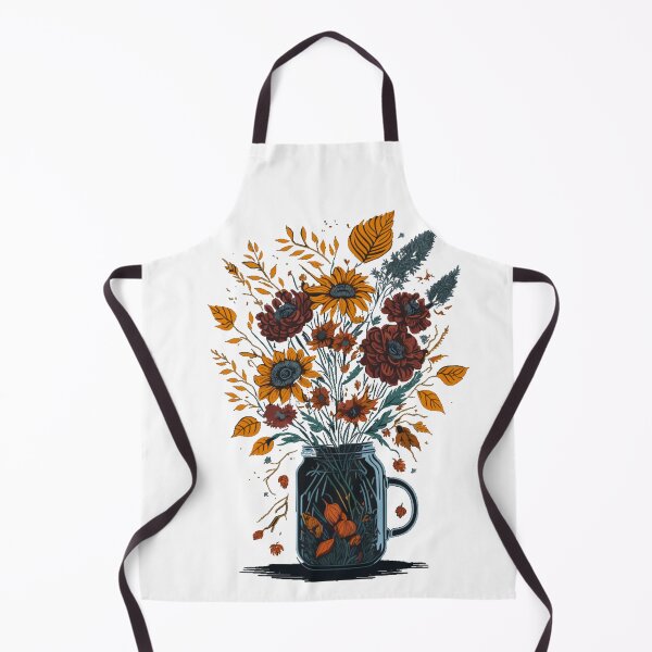 Item preview, Flowers in mason jar designed and sold by Top-Bot.