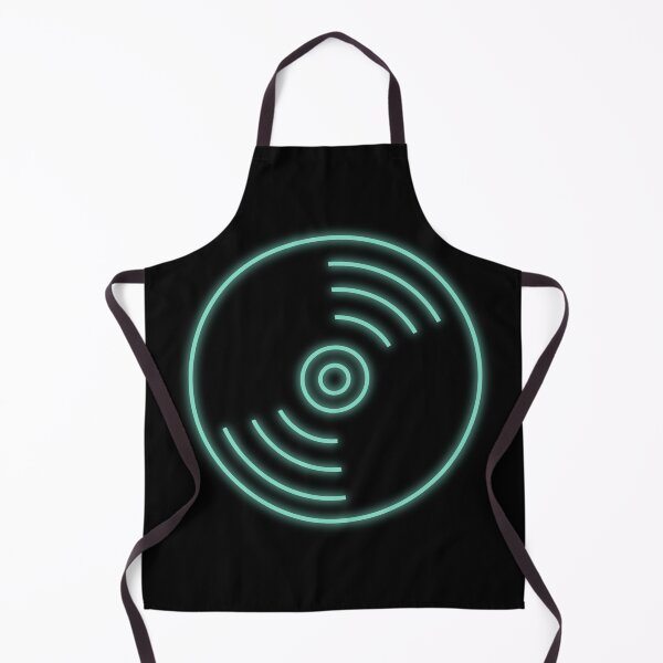 Item preview, Glowing Neon Sign Vinyl Record Lines Art designed and sold by TheEclecticKat.