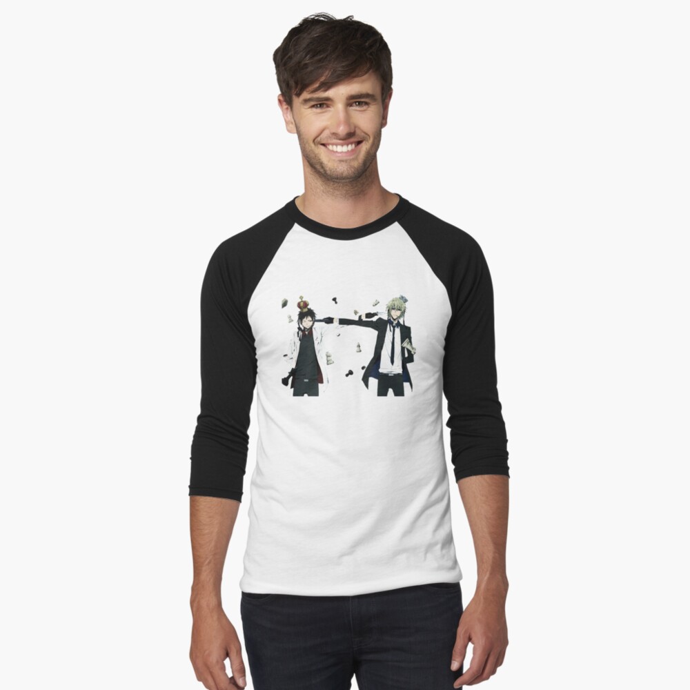 Aperçu de l'œuvre T-shirt baseball manches ¾ créée et vendue par rosead-bottss.
