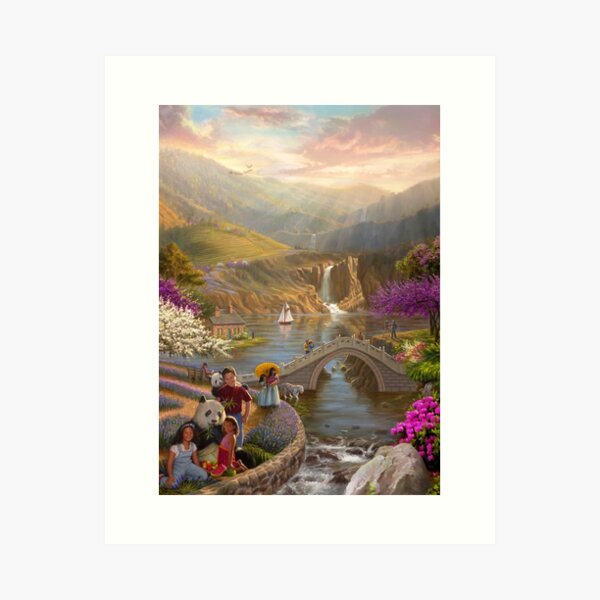 Item preview, Paradise in a Valley designed and sold by Esalazar.