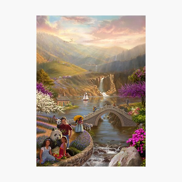 Item preview, Paradise in a Valley designed and sold by Esalazar.