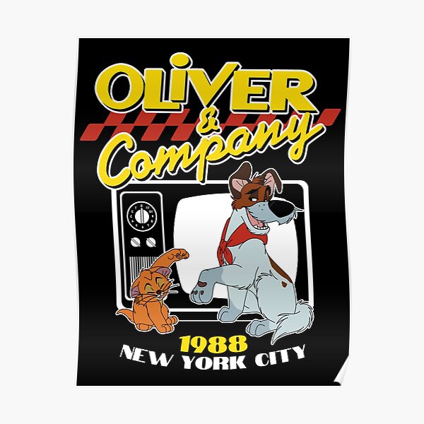 Disney Oliver and Company Oliver and Dodger T-Shirt