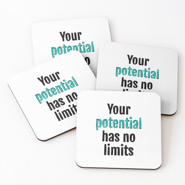 Item preview, Your potential has no limits designed and sold by QuotopiaThreads.
