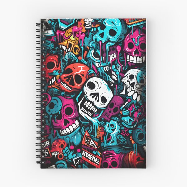 Item preview, Urban Skull Spray designed and sold by ThreeTimesGreat.