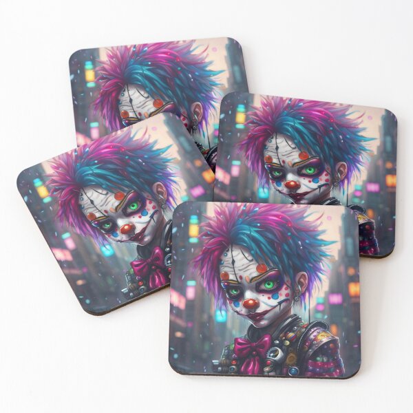 Item preview, "Cyberpunk Clown" designed and sold by Songedete.