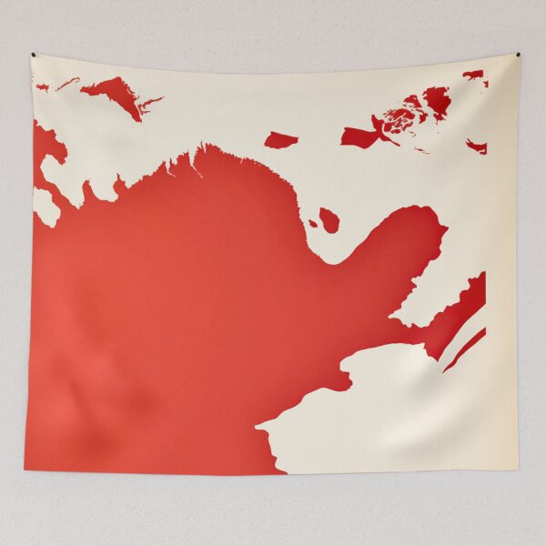 Item preview, Minimalist Map Of China designed and sold by LazyLifestyle.