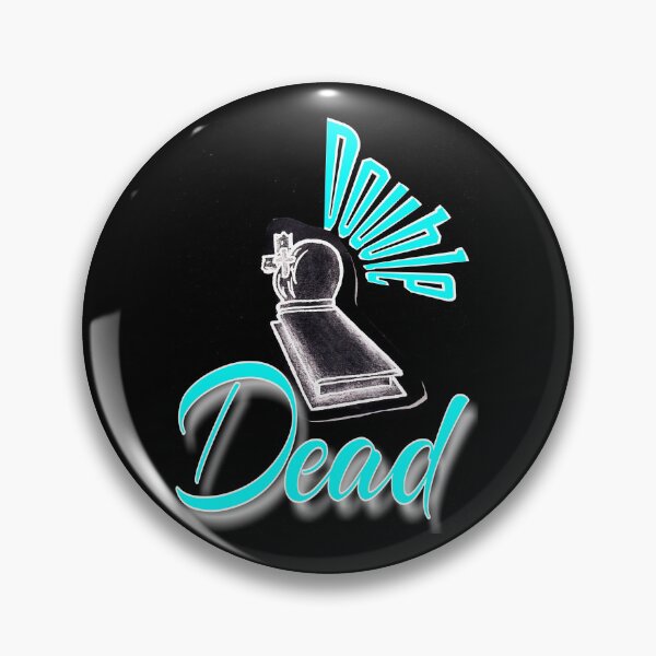 Item preview, Tombstone with lettering in negative designed and sold by Lucky Day Shop 777.