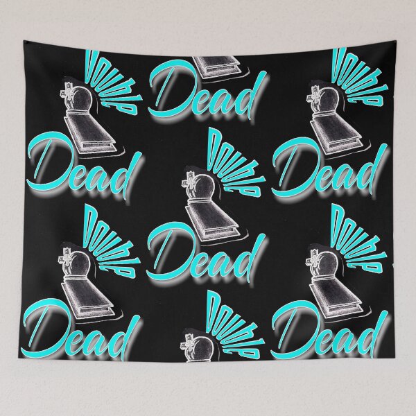 Item preview, Tombstone with lettering in negative designed and sold by Lucky Day Shop 777.