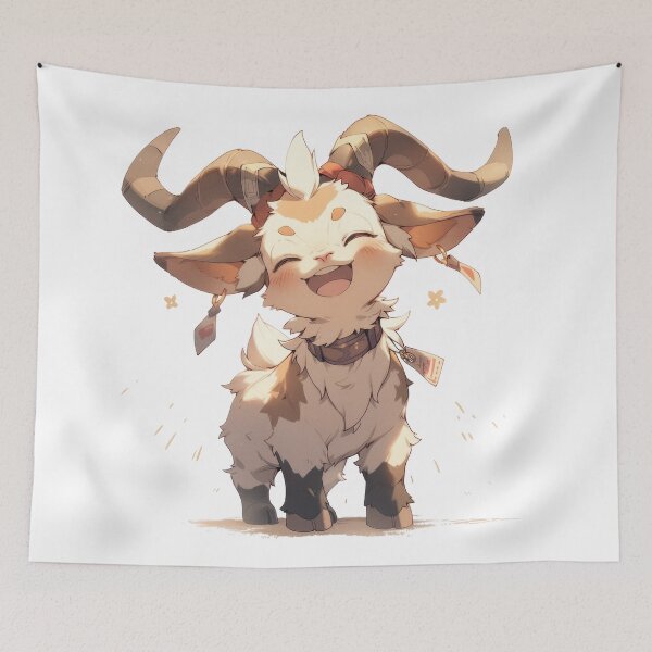 Item preview, Joyful Jumper: The Gleeful Goat designed and sold by KaleidoKiosk.