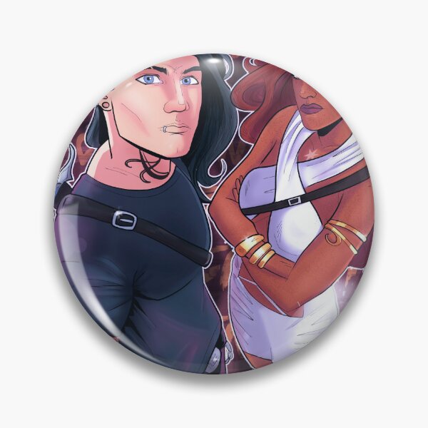 Item preview, Ruhn and Bryce designed and sold by Bruno Artist.