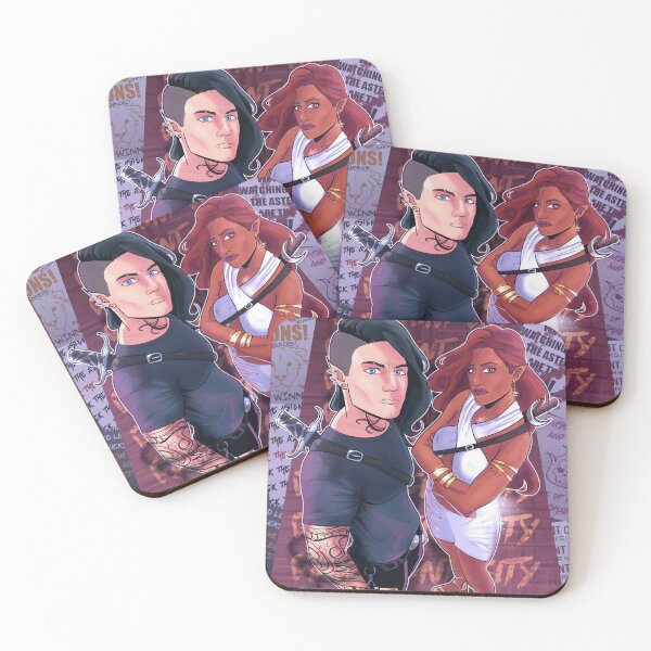 Item preview, Ruhn and Bryce designed and sold by Bruno Artist.