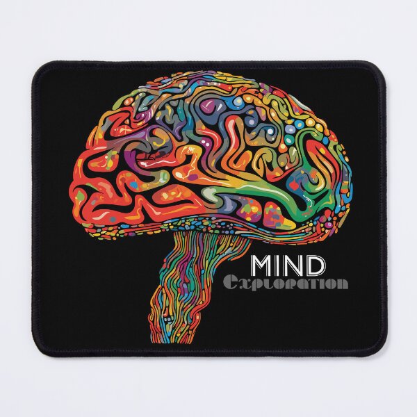 Item preview, Mind Exploration | Psychedelic Cerebration | Colorful Cortex Cascade designed and sold by mindexploration.