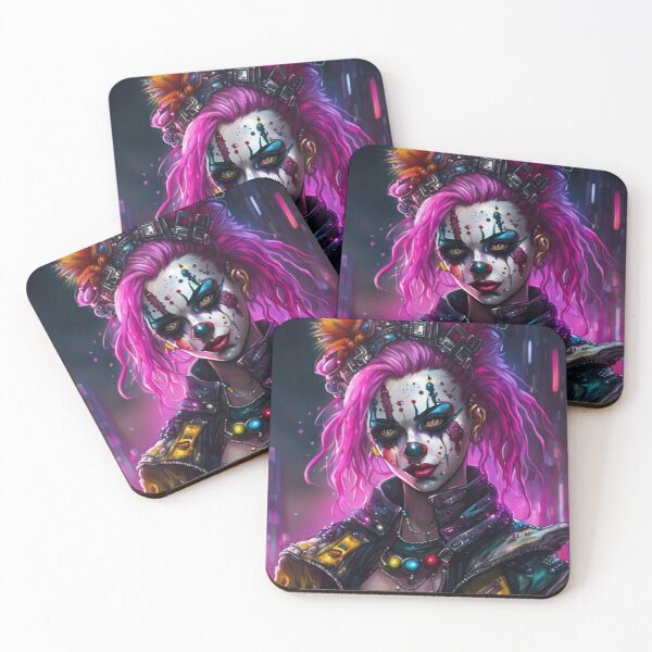 Item preview, "Cyberpunk Clown Princess" designed and sold by Songedete.