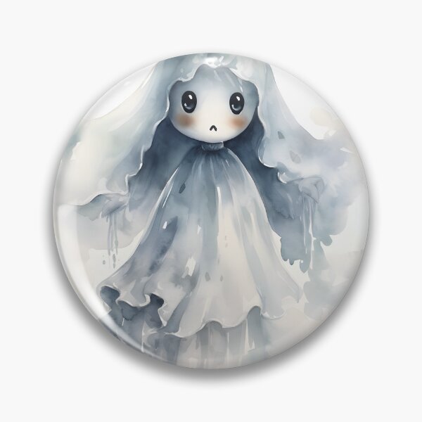 Item preview, Enchanted Halloween: Adorable Spirit Painting designed and sold by Rivanes.