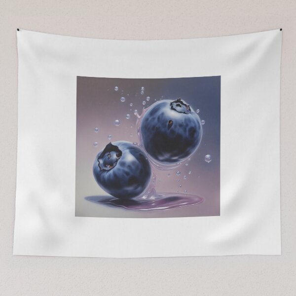 Artikelvorschau, Blueberry 2023 Fliesenbild entworfen und verkauft von tileartwork.