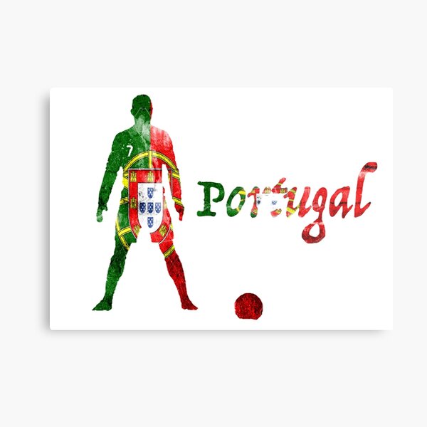Cristiano Ronaldo- Portugal Metal Print
