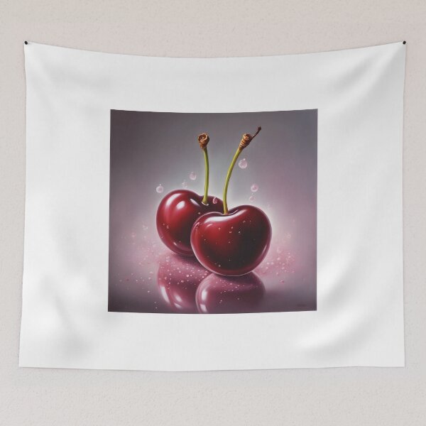 Item preview, cherry 2023 tileartwork designed and sold by tileartwork.