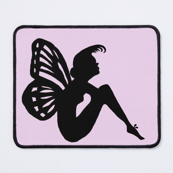 Item preview, Paper Cut Elf Fairy Cinderella Tinkerbell Pixie Sticker designed and sold by SalogwynLifeArt.