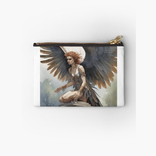 Item preview, Female Winged Harpy Perched and Waiting designed and sold by ArtbyAdrian.