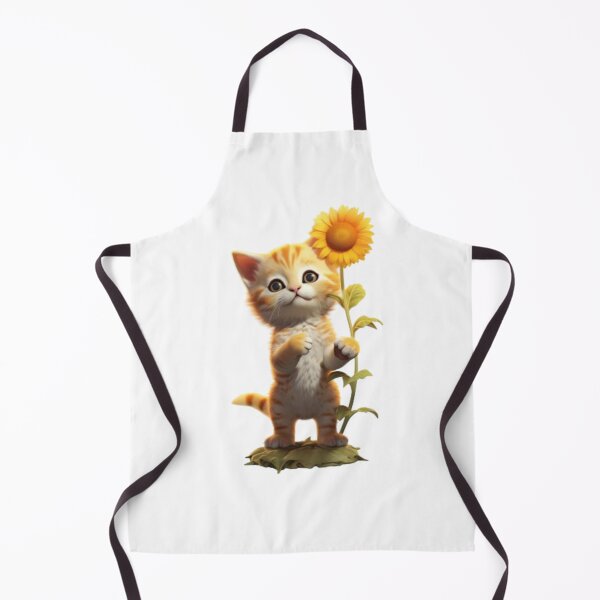 Item preview, Bloomy Chub Orange Cat Sunflower designed and sold by Barnissim.