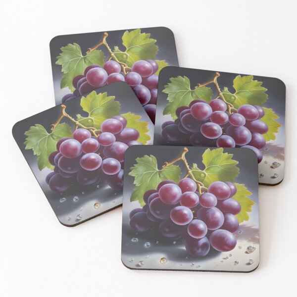 Item preview, grapes 2023 tileartwork designed and sold by tileartwork.